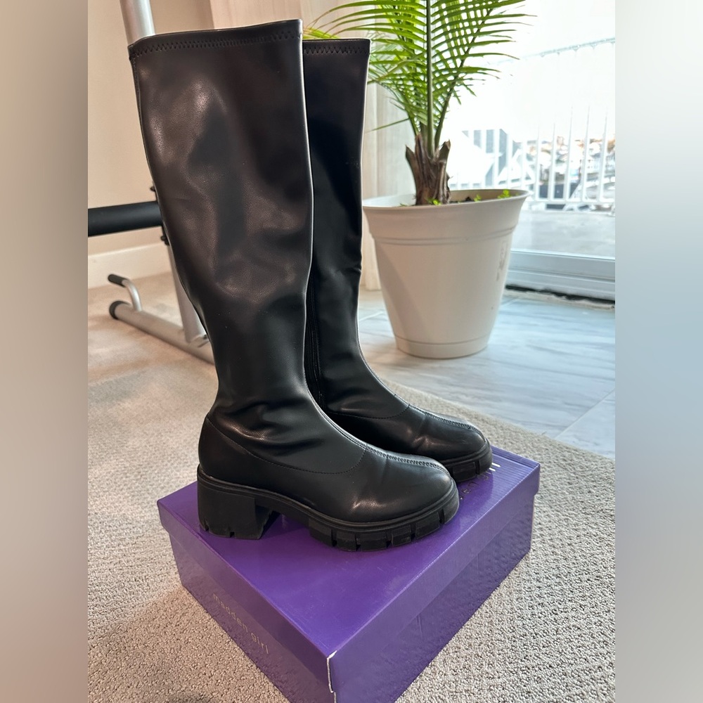 Madden Girl Black Women's Boots